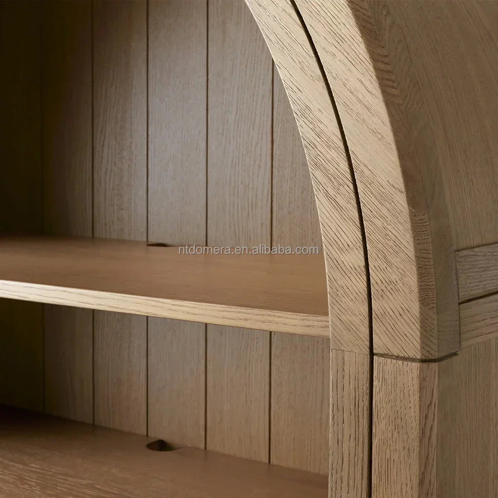 Modern Solid Wood Bookshelf