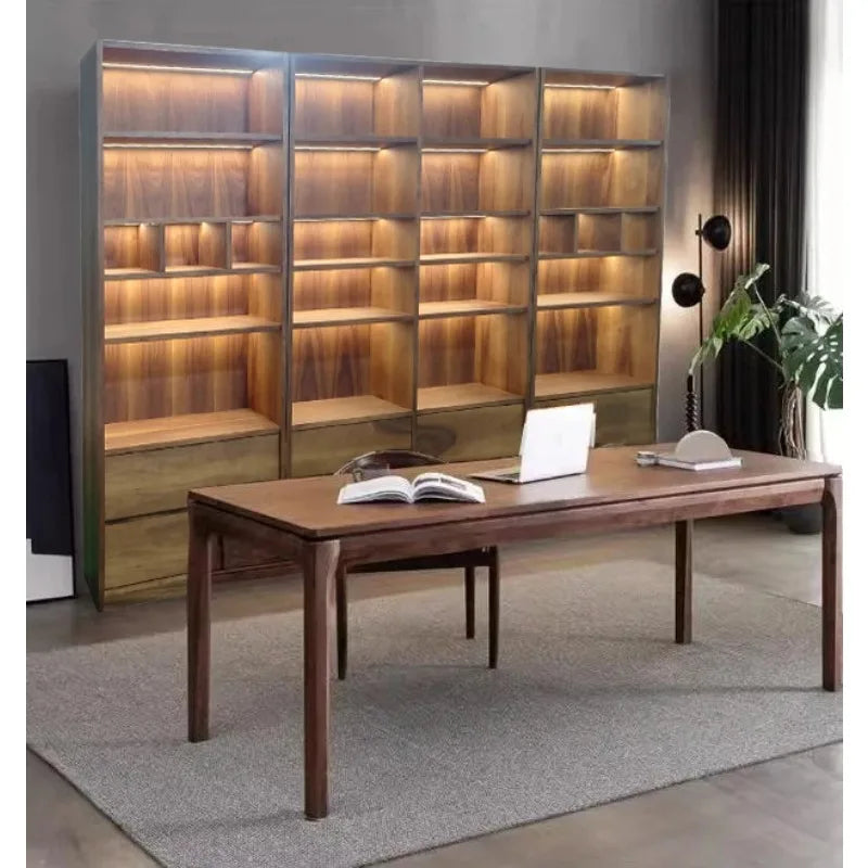Wooden Bookshelf Design Living Room Book Shelf Library Storage Cabinet  Book Shelvese Bookshelf  Bookcase