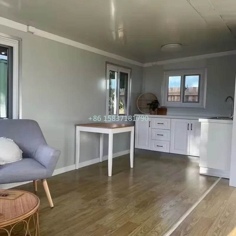 Eco Friendly Container House Folding House Mobile Portable Expandable Tiny Home Container House with Solar Panels Netherlands