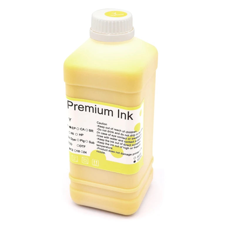 1000ML Eco-Solvent Ink compatible For 1000ML Eco-Solvent Ink For Epson/Roland/Mimaki/Mutoh 4720 I3200 Printhead Eco Solvent Ink