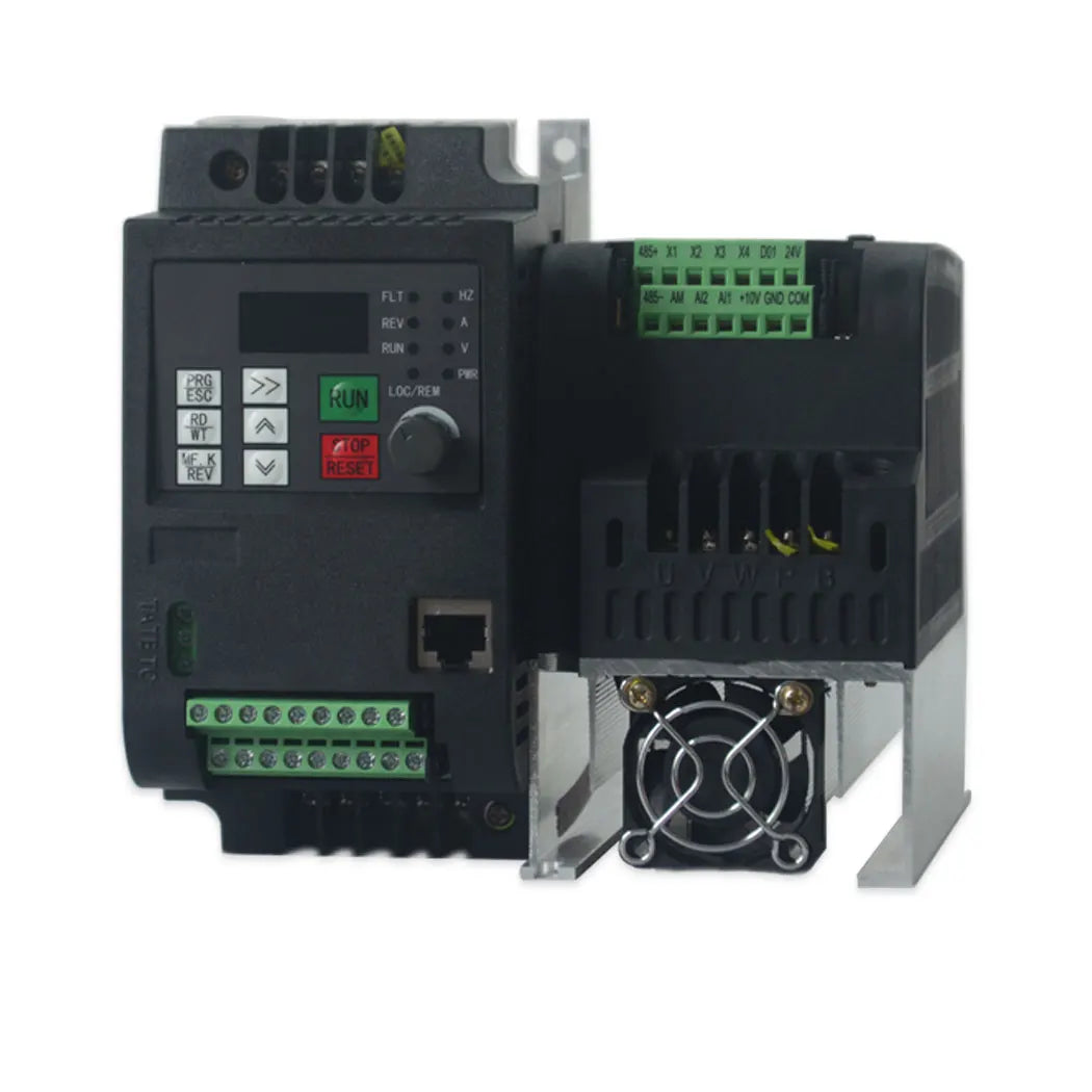 Ecogoo 2.2KW/4KW/5.5KW/7.5KW/11KW 220V single-phase input to 380V three-phase output variable frequency inverter