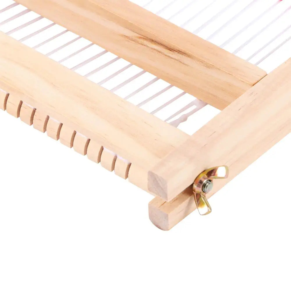 Wooden Durable For Children  Girl Craft Household DIY Knitted  Weaving Loom Knitting Machine Handcraft