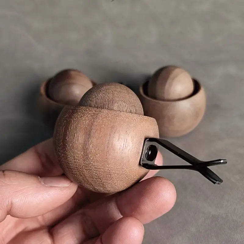 Wooden Car & Home Essential Oil Diffuser - Made Of Wood Natural Fragrance Diffuser Suitable For Bedroom Living Room Auto Decor