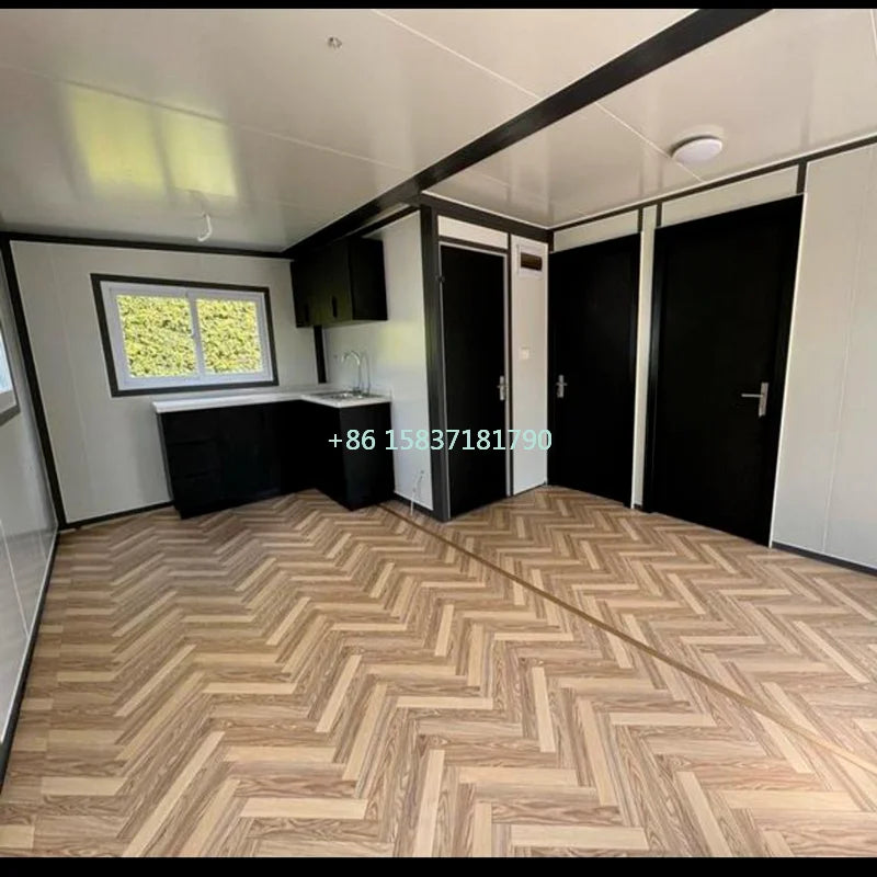 Eco Friendly Container House Folding House Mobile Portable Expandable Tiny Home Container House with Solar Panels Netherlands
