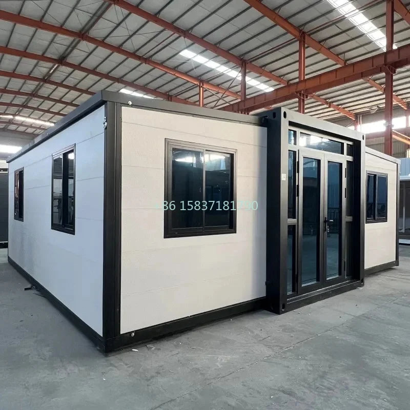 Eco Friendly Container House Folding House Mobile Portable Expandable Tiny Home Container House with Solar Panels Netherlands