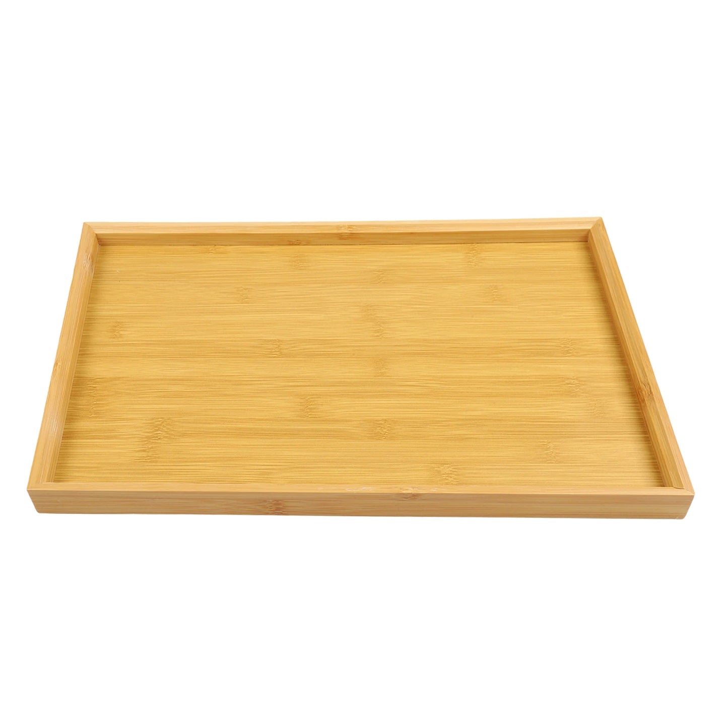 Bamboos Wood Rectangular Tea Tray Solid Wooden  Tray Tea Cups Trays Stand Tray For Kitchen Party Tea Bar Storage Tray Tableware