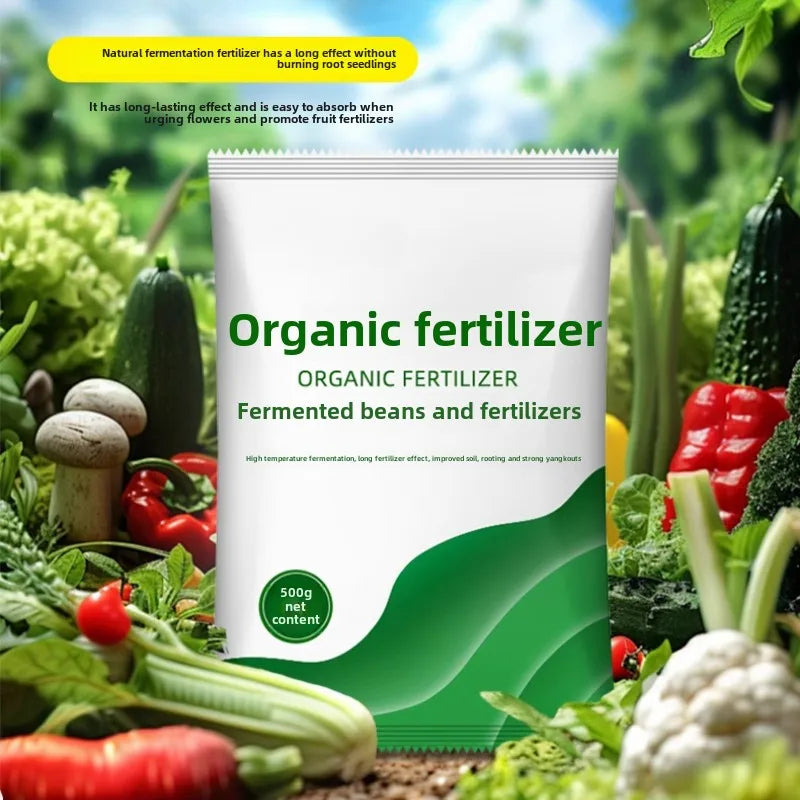 Soybean Meal Organic Fertilizer for Home Vegetable Garden Fermentation and Rotten Potted Vegetable Plants Organic Bacteria
