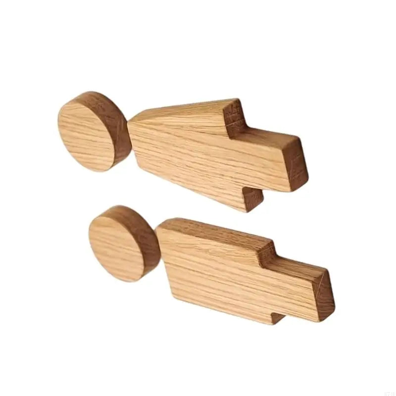 Wood Toilet Sign Men and Women Bathroom Signs Set Restroom Signage Bathroom Door Signs Washroom Signboard for Home