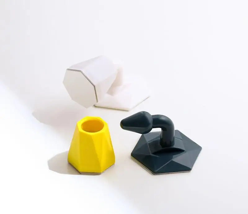 Mute Silicone Door Stopper Self Adhesive Door Stops Door Wall Buffer Protector Safety Tool Bumper Door Pads Door Rear Retainer