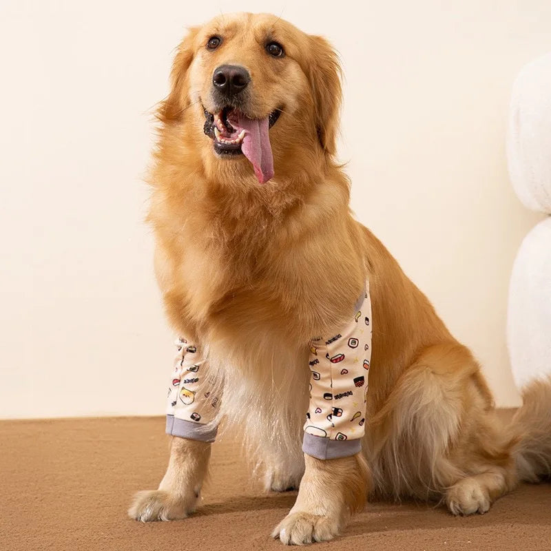 Medium Large Dogs Elbow Protection Clothes Husky Golden Retriever Knee Brace Support Front Leg Joint for Pain Muscle Sore