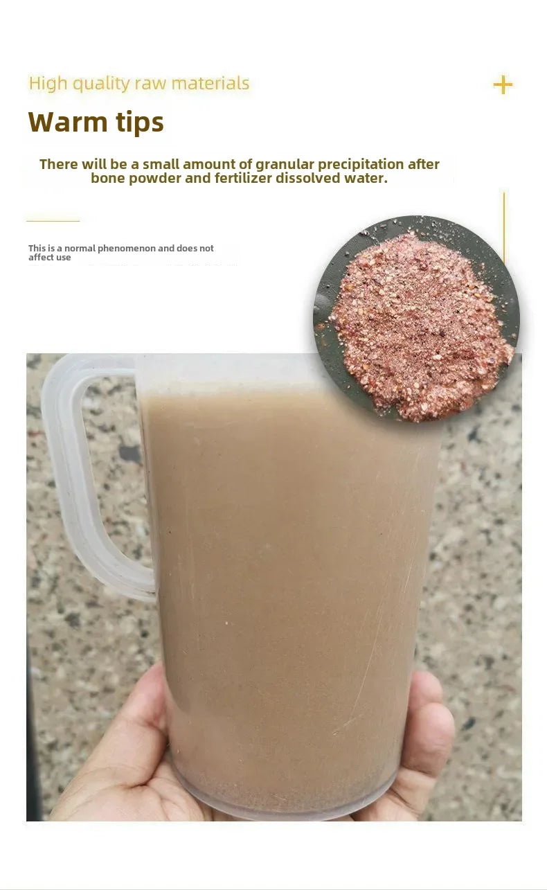 Organic Bone Powder Flower Essence Fatty Acid Salt-free Multiple Succulent Plant Gardening Organic Home Use Calcium Promotion