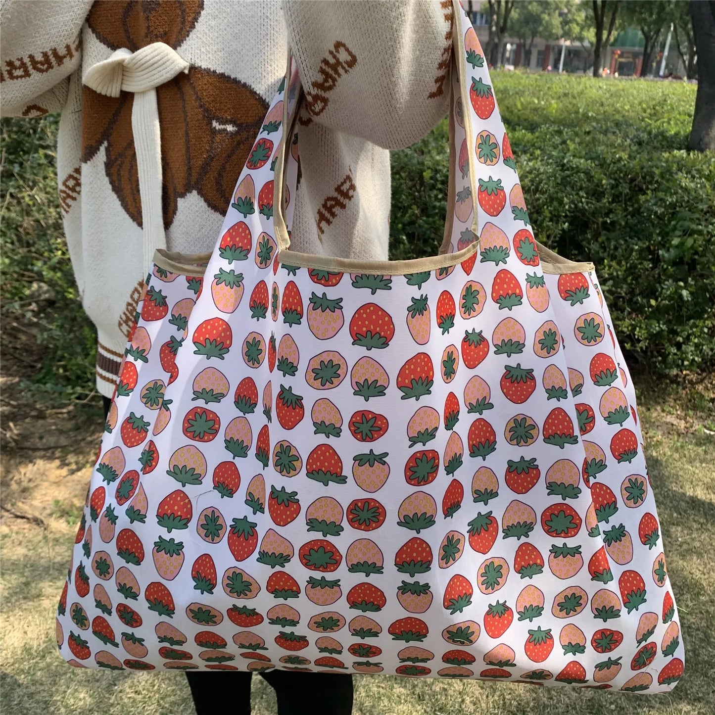 58X53X40cm foldable eco-bag Oxford cloth eco-friendly shopping bag portable bag large supermarket grocery bag case