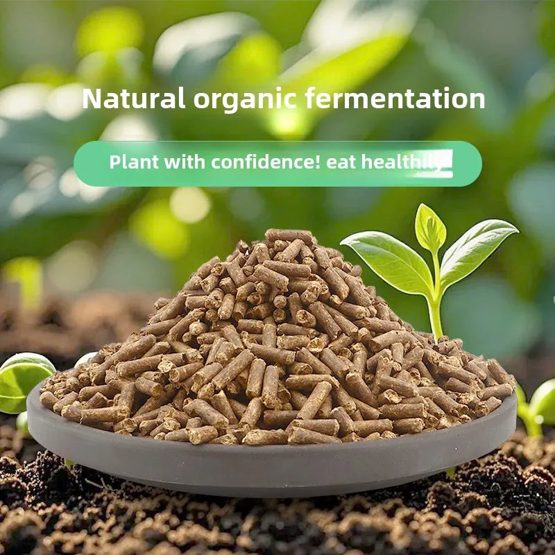 Soybean Meal Organic Fertilizer for Home Vegetable Garden Fermentation and Rotten Potted Vegetable Plants Organic Bacteria