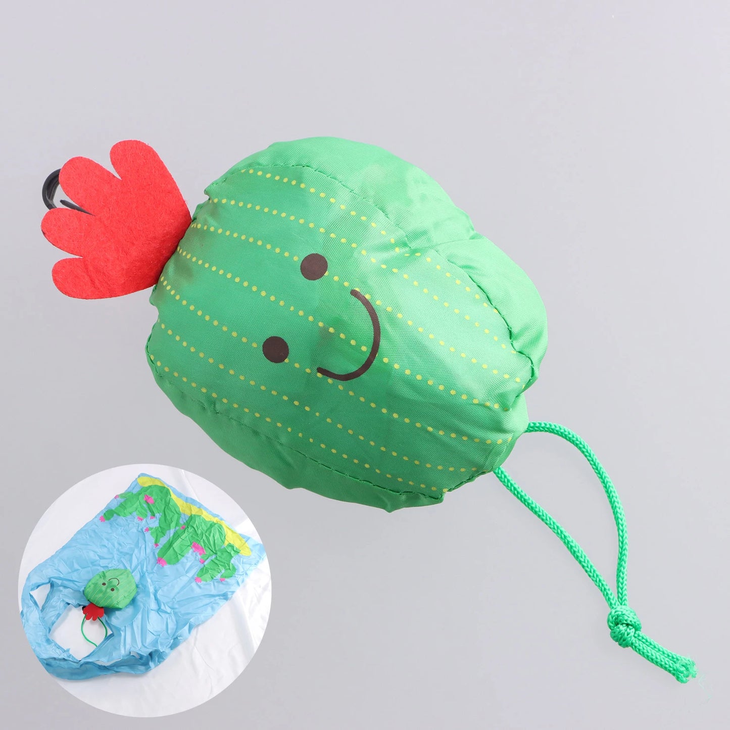 New Animals Cute Dog Useful Nylon Foldable Folding Eco Reusable Shopping Bags Cartoon Eco Tote Bag Portable Travel Shoulder Bag