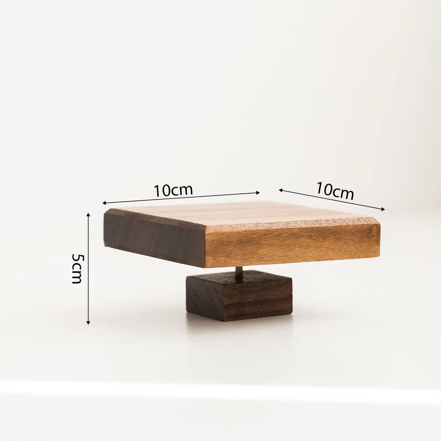 Wooden Earring & Bracelet Display Stand, Solid Wood Jewelry Storage Tray, Decorative Desktop Organizer & Photo Prop
