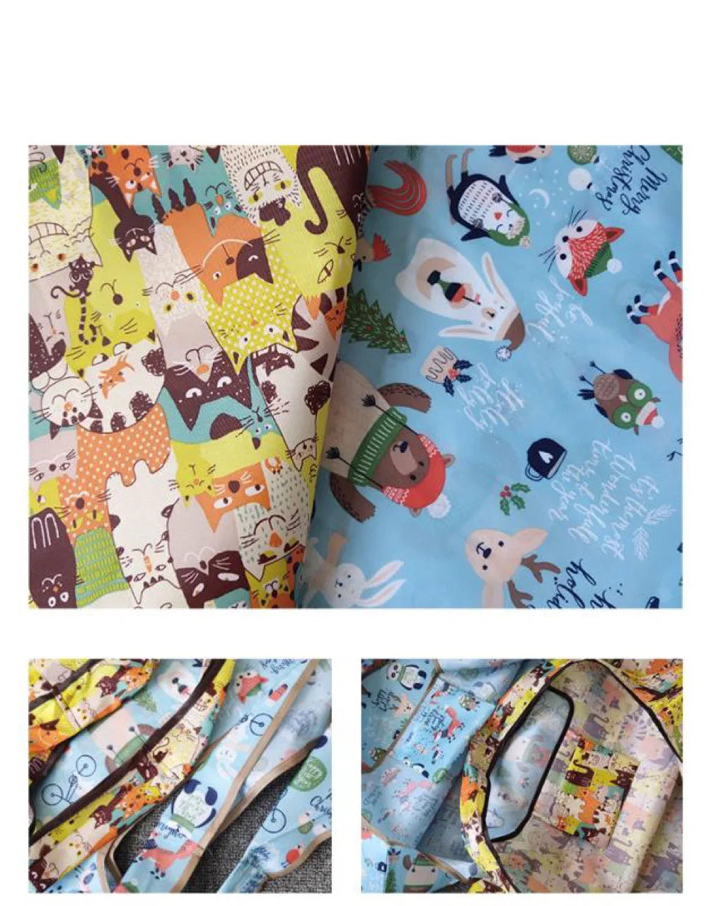 58X53X40cm foldable eco-bag Oxford cloth eco-friendly shopping bag portable bag large supermarket grocery bag case