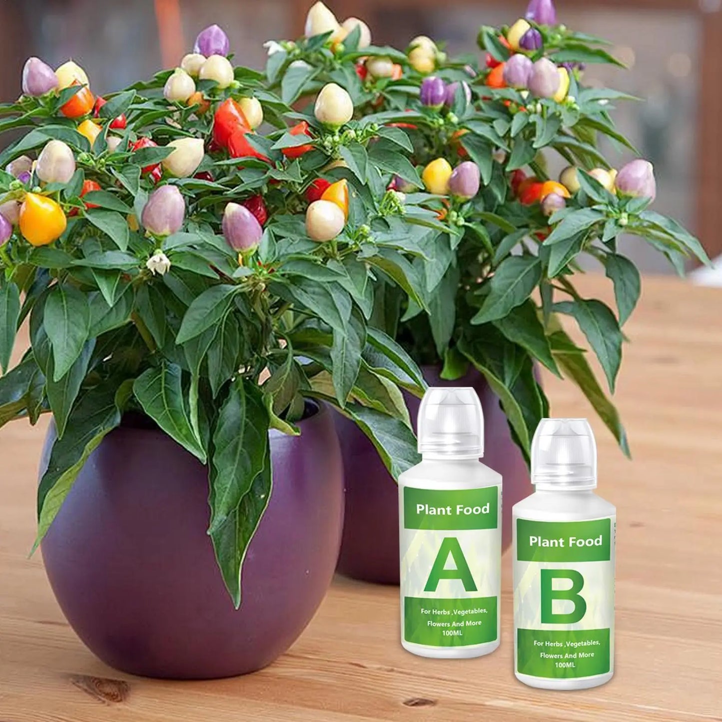 Hydroponic Nutrients Fertilizer A and B Solution Set Hydroponic Garden Plant Food Plants absorb better Flowers Nutrients