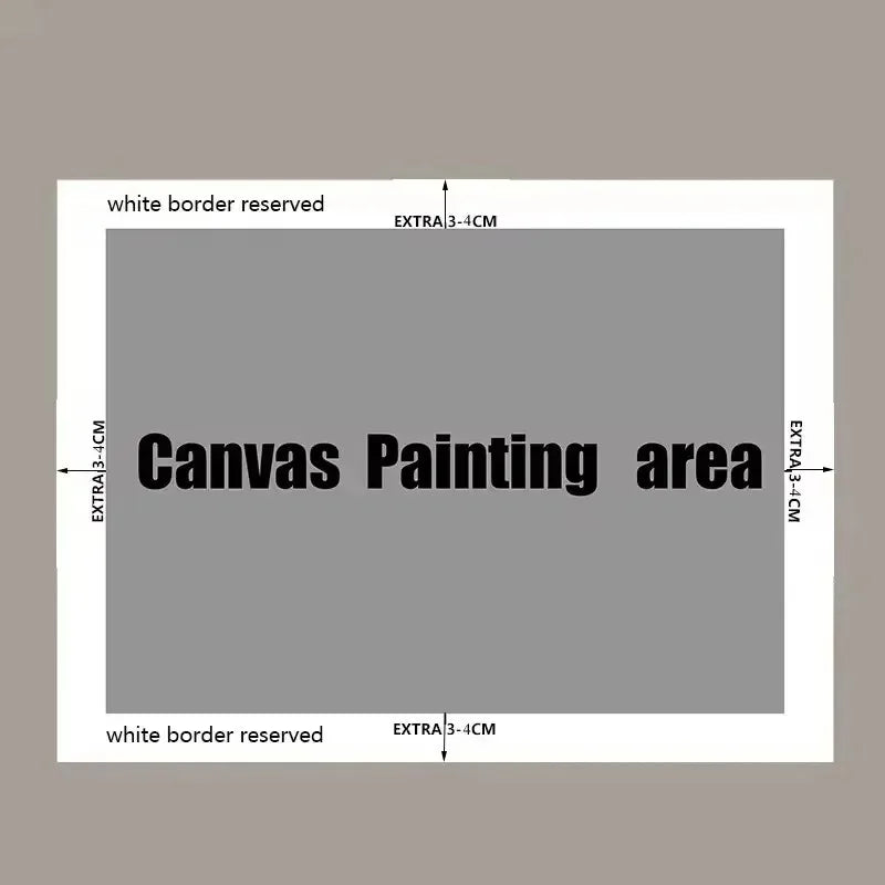 Large Modern Abstract Serene Landscape Calm Waters, Majestic Hills, Misty Mountains, Frameless Wall Art for Living Room Decor