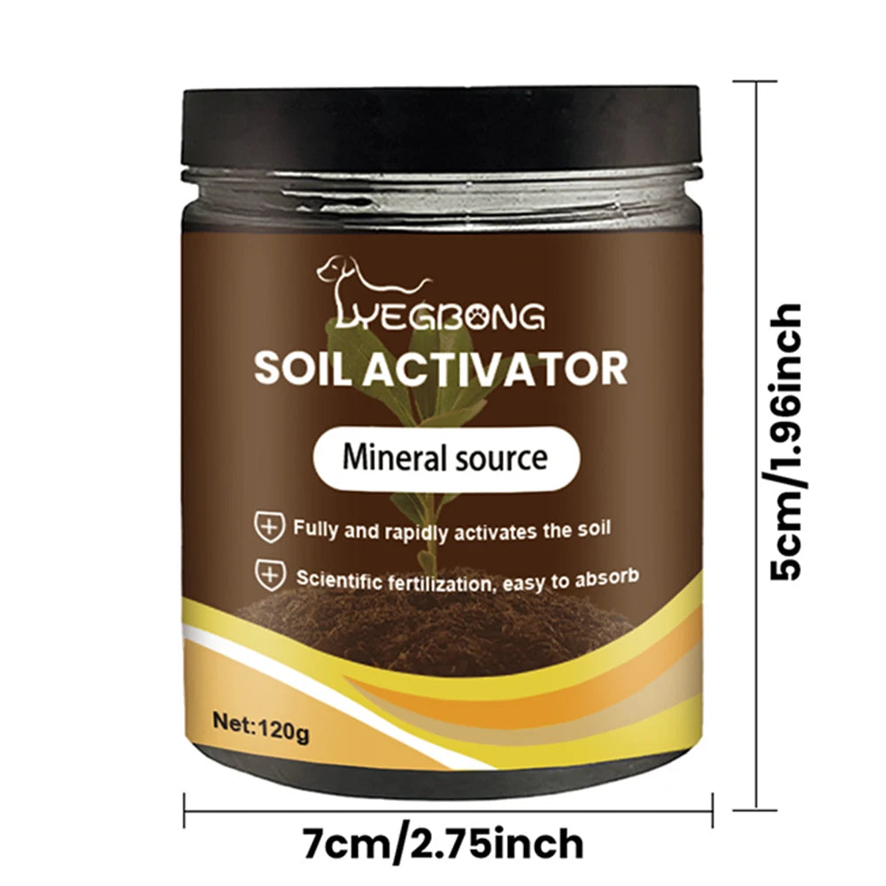 Organic-Plant Nutrient Supplement for Gardening,Soil-Activator for Plant Growth & Root Development,Revitalize Soils,Boost Growth