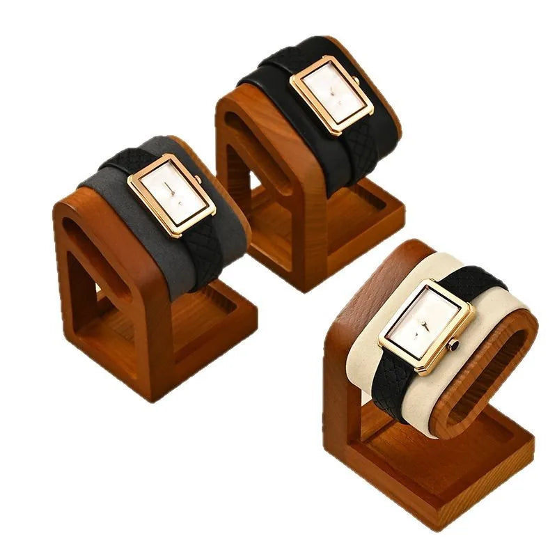 Wooden Watch Storage Racks, High-End Wristwatch Display Stand, Watch Bracelet, Bracelet And Wristband Display Props