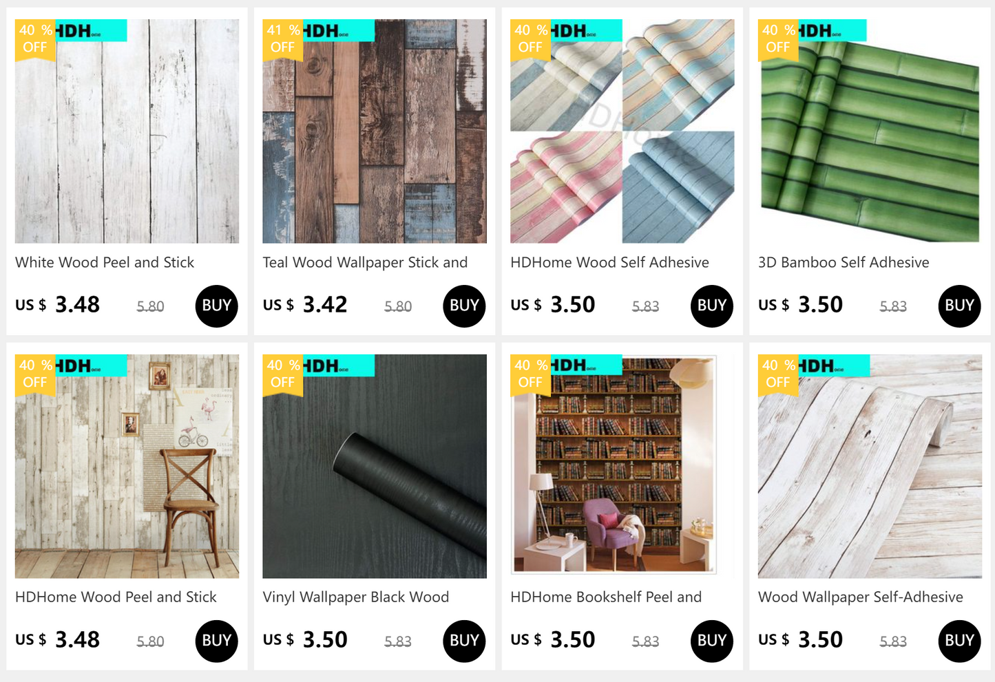 Wood Contact Paper Self-Adhesive Wood Wallpaper Peel and Stick Wood Wallpaper Vinyl Waterproof Removable Rustic Wood Wallpaper