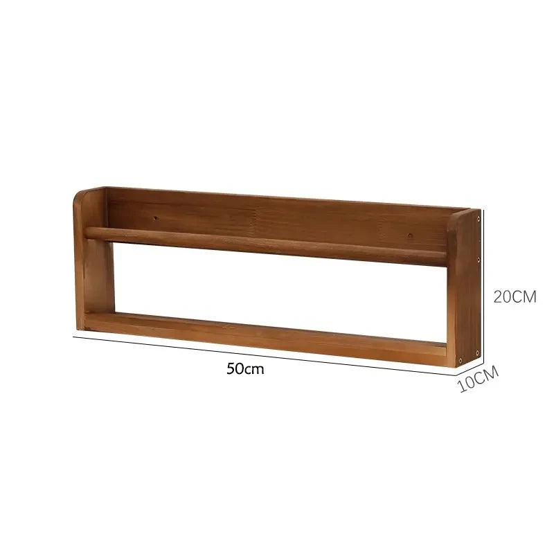 Wood Nursery Book Shelf Wall Mounted,Floating Bookshelf for Kids Room,Toys and Books Storage Organizer Bookshelves for Bedroom