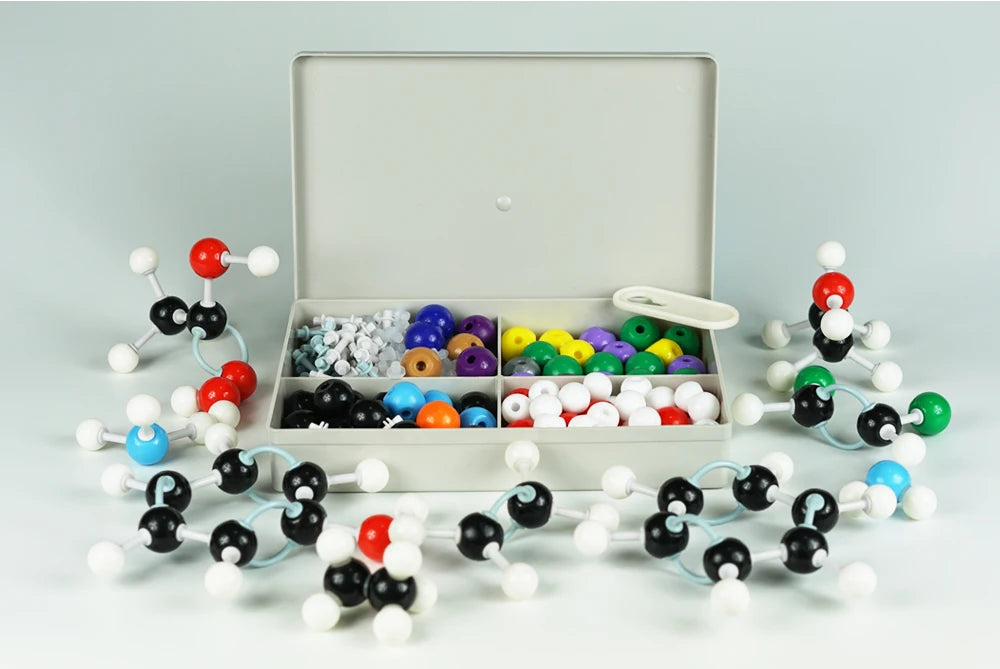 Organic Chemistry Model Kit (240 PCS) - Molecular Models Kit with Atoms, Bonds, Chemistry Molecular Model Kit Organic