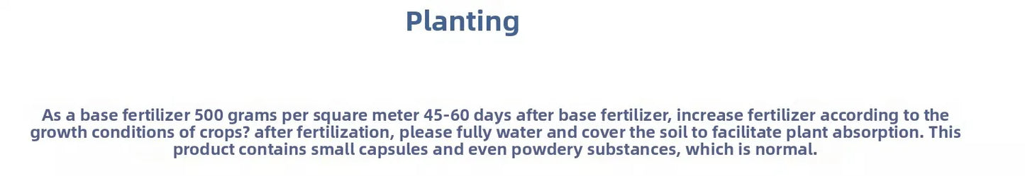 Organic fertilizer Flower fertilizer Flower balcony Indoor flower growing Vegetable potted slow release horticultural fertilizer