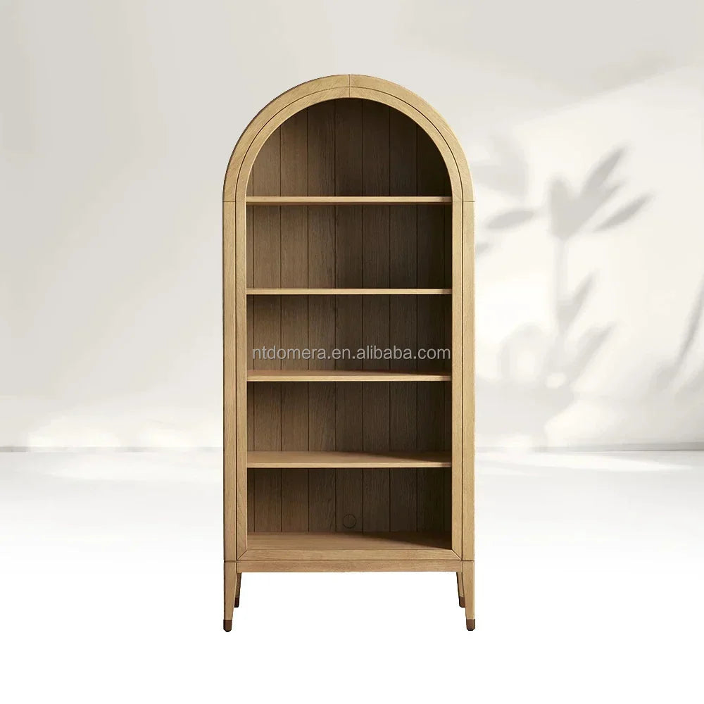 Modern Solid Wood Bookshelf