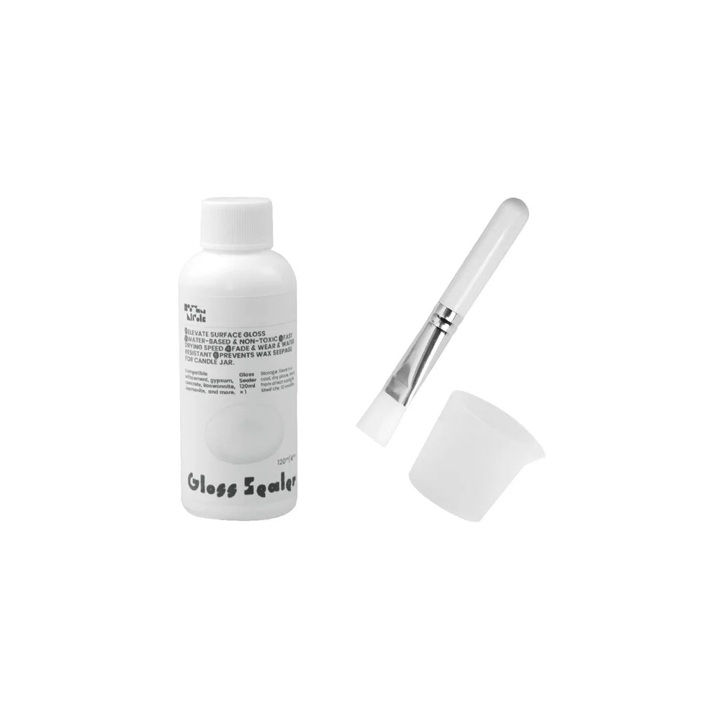 Glitter Acrylic Gloss Sealer Varnish Eco-friendly for Jesmonite Concrete Plaster Eco-friendly Acrylic Sealer Gloss Finish