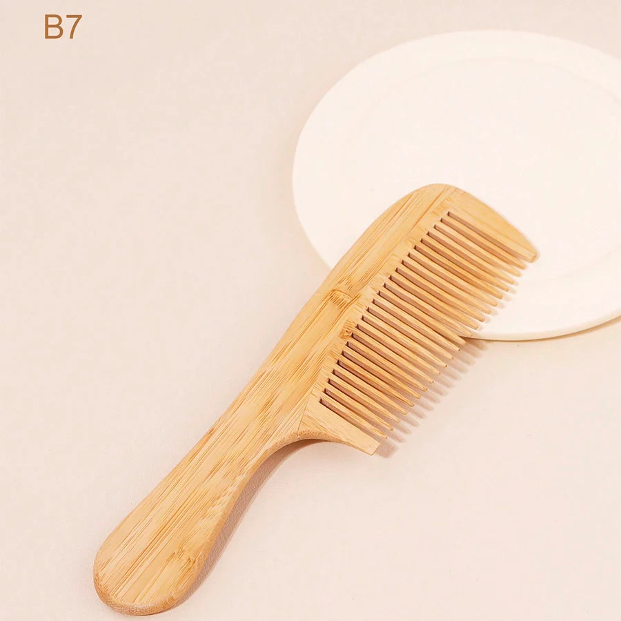 Bamboo comb, naturally anti-static