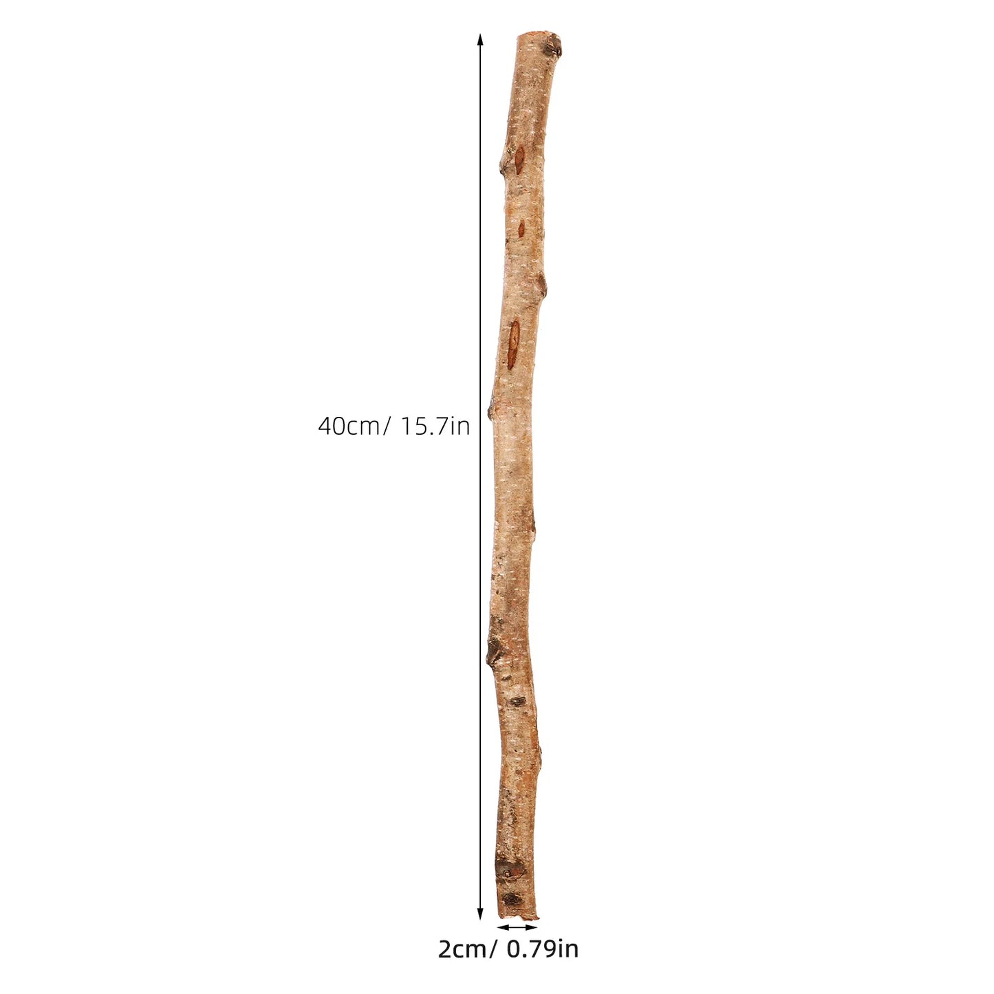 6pcs Natural Wood Sticks Twigs Branches for Crafts DIY Supplies Flower Arrangement Decor Photo Prop Dry Branches Stick Projects