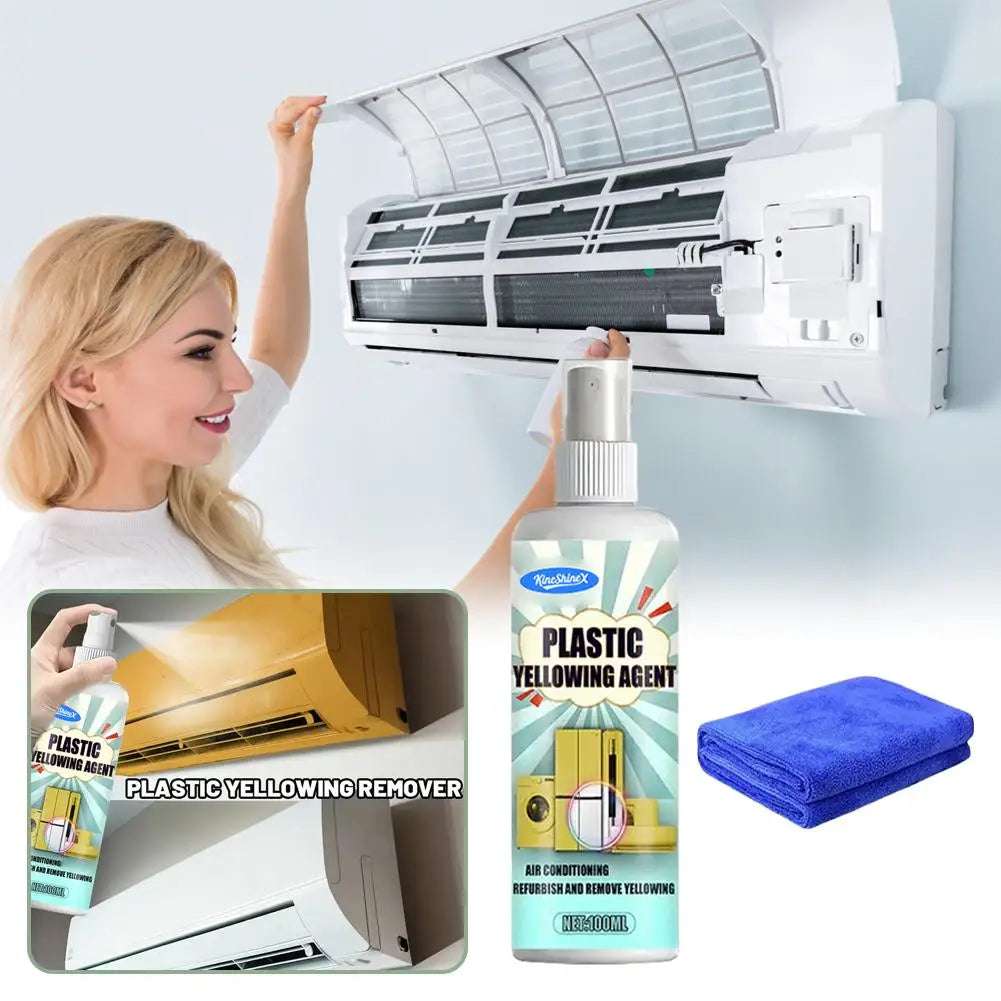 1/3/5Pcs Plastic Remove Yellow Cleaning Agent House Air Conditioner Washing Machine Renovation Cleaning Supply Home Supplies